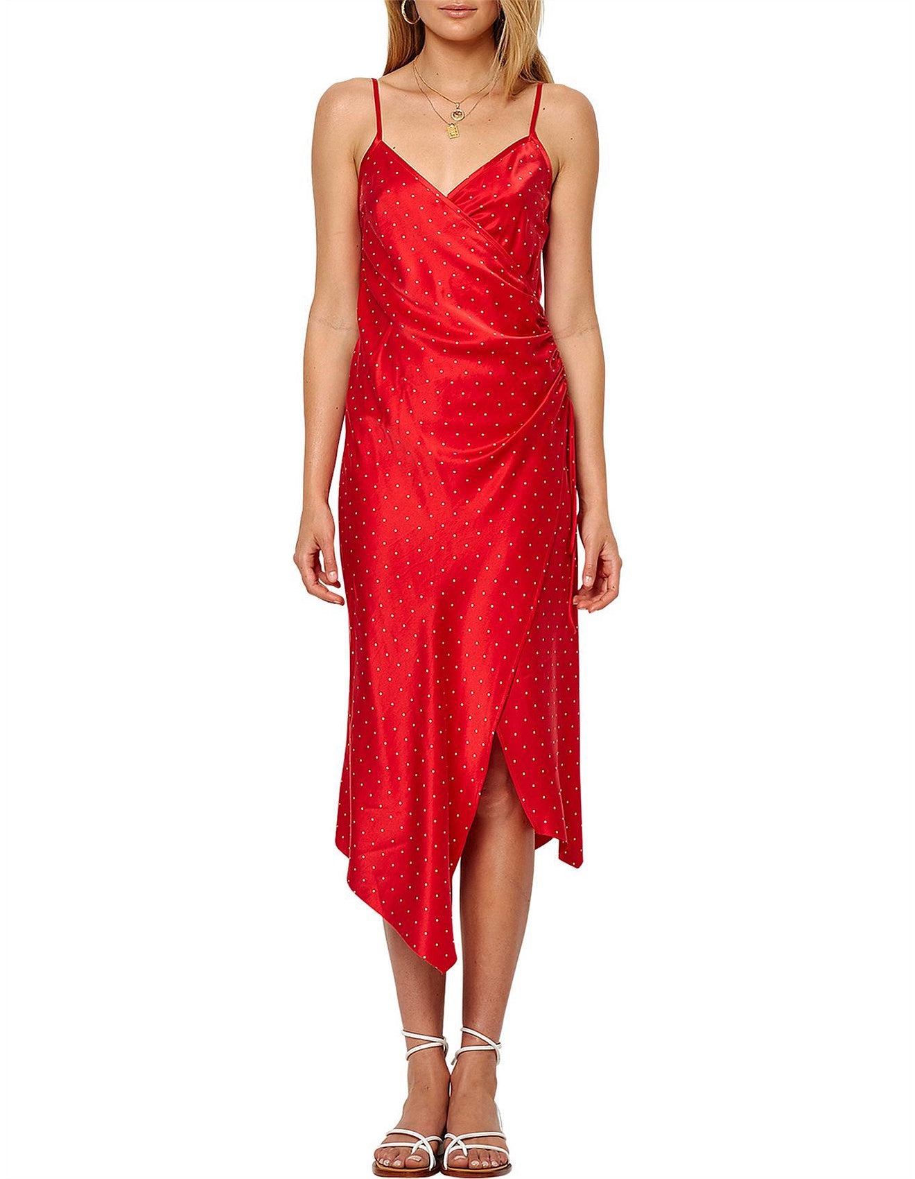 BEC+BRIDGE Tulipe polkadot midi dress
