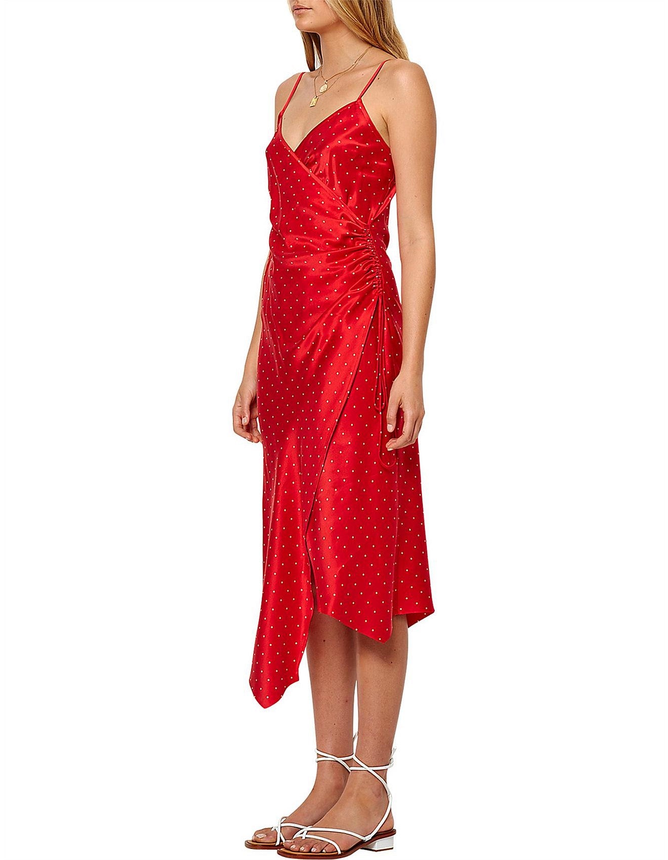 BEC+BRIDGE Tulipe polkadot midi dress
